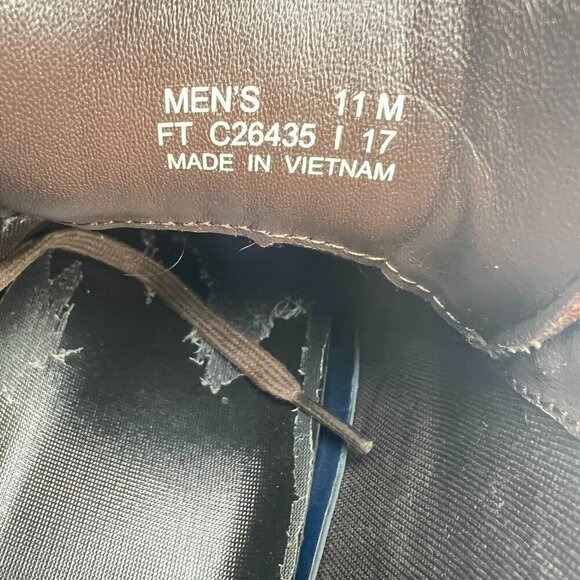 Cole Haan GrandPro Spectator Men Size 11M Brown Tan Leather Mid Top Lace Up Shoe - Picture 10 of 11